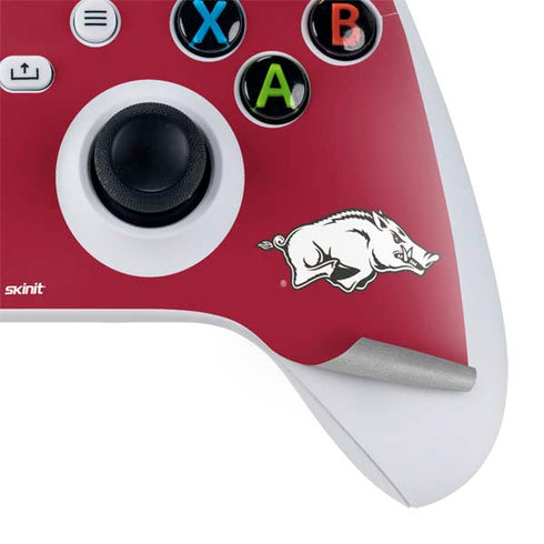 University of Arkansas-Fayetteville A Red Xbox Series S Controller Skin